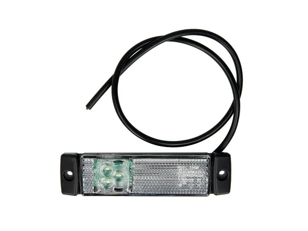 Zlevněný Svítilna obrysová LED čirá, kabel 0,5m