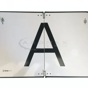 Novinka Tabule reflexní "A" 400x300 sklopná