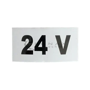 Vysoce Kvalitní Označení napětí 24 V samolepka