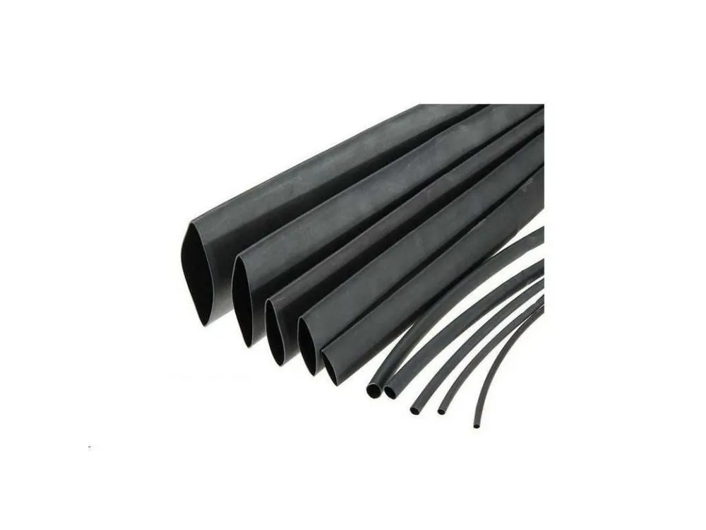 Hit Sezóny Bužírka smršťovací 12,7/6,4mm černá, délka 1 metr