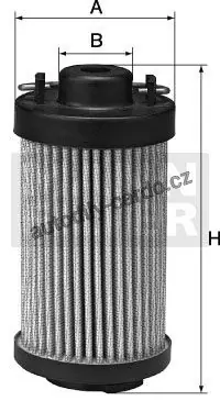 Hydraulický filtr MANN MF HD829/2 Výhodná Nabídka