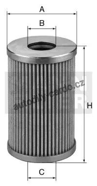 Aktuální Hydraulický filtr MANN MF HD727
