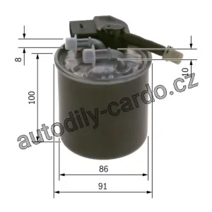 Víkendová Akce Palivový filtr BOSCH (F026402839)