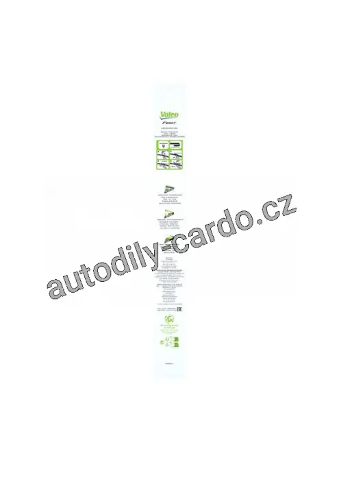 Nejprodávanější list stěrače VALEO 575826 - 400mm